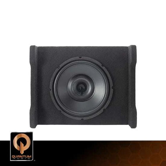 Quantum QBC1-10: 10" Loaded Subwoofer Enclosure with Built-In Amplifier