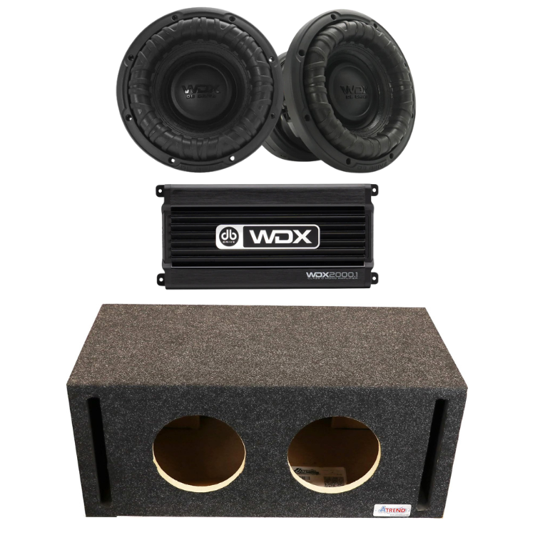 DB Drive Dual 8" Subwoofer Package