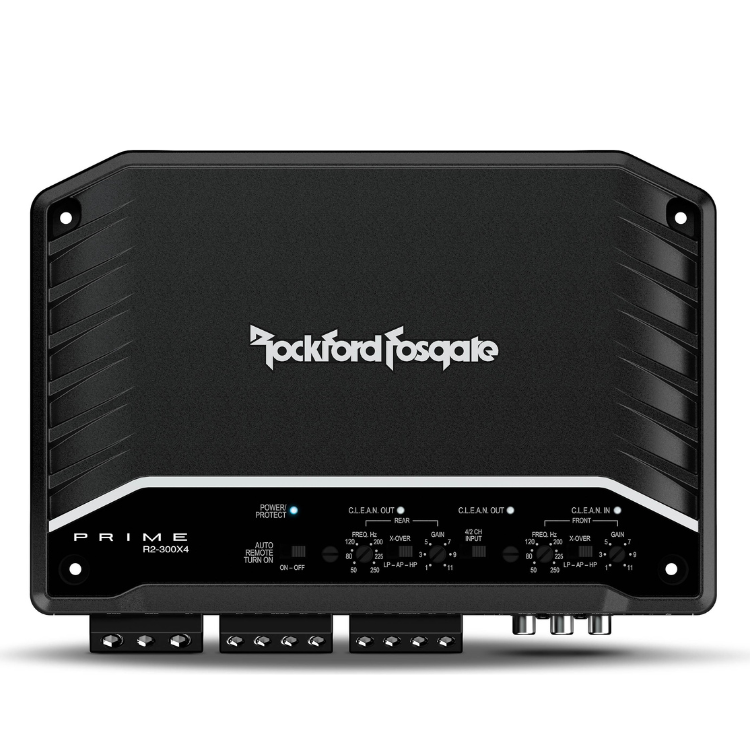 Rockford R2 Rockford Fosgate R2-300X4 Prime 300-Watt 4-Channel Amplifier – Sound ...