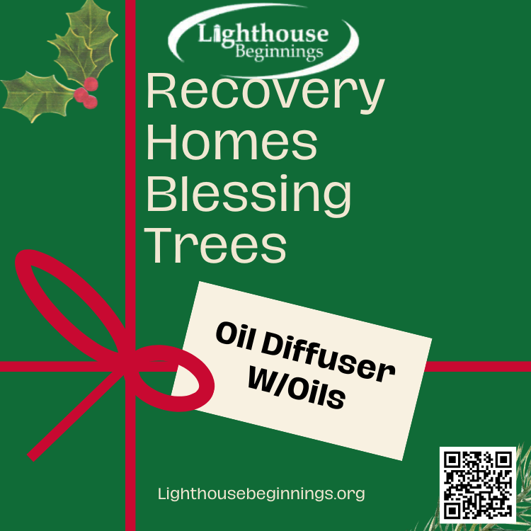 Oil Diffuser with Oils-Recovery Homes Blessing Trees