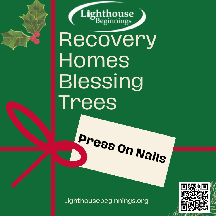 Press On Nails-Recovery Homes Blessing Trees