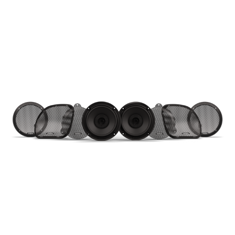 Rockford Fosgate TMS14-65 Gen 2 Harley Davidson 6.5" Speaker Upgrade (2014–2023 Street Glide & Road Glide Fairing/Tour-Pak Speakers, 150W RMS Pair)