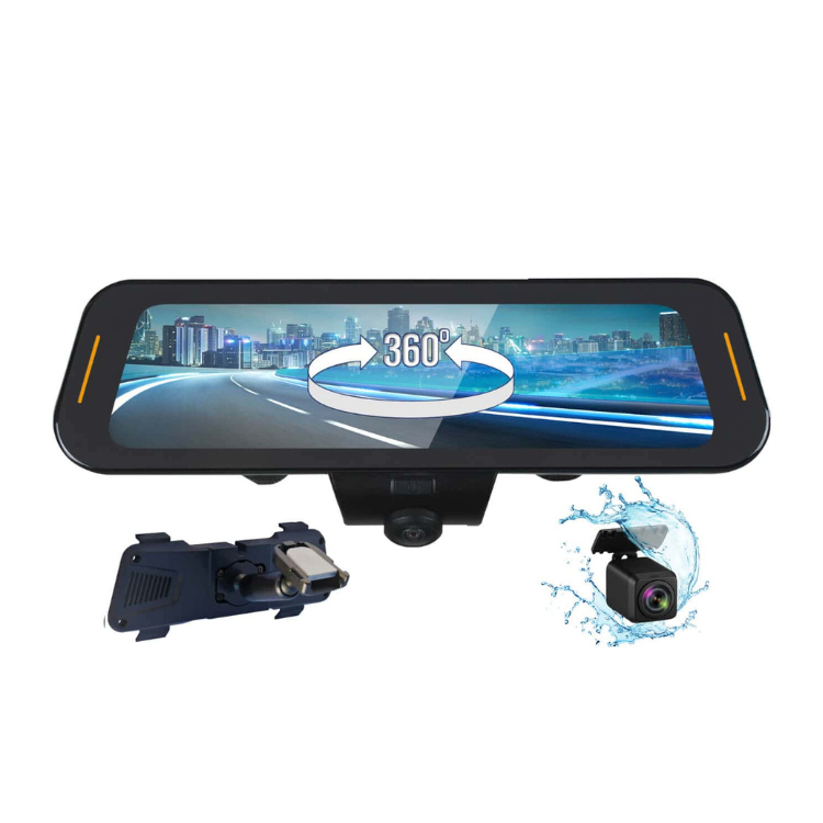 Rydeen TOMBO 360X Rearview Mirror with 360° Camera