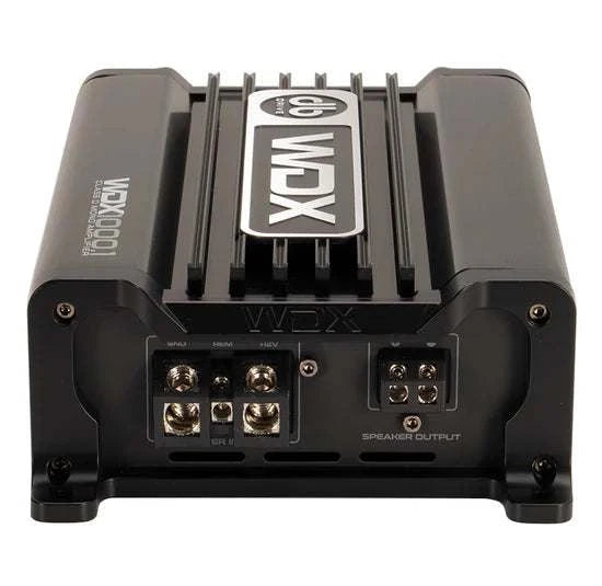 DB Drive Dual 6.5" Loaded Subwoofer Enclosure + Mono Amplifier