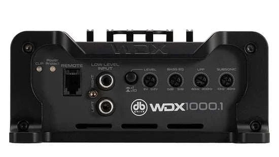 DB Drive Dual 6.5" Loaded Subwoofer Enclosure + Mono Amplifier