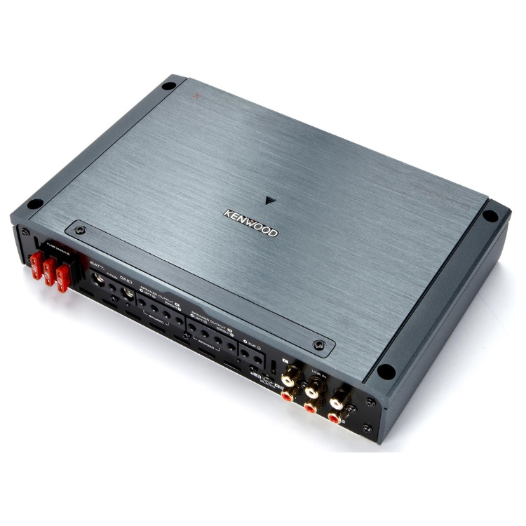 Kenwood XR901-5 5-Channel Amplifier – 75W x4 + 600W Sub Compact Class D Amp