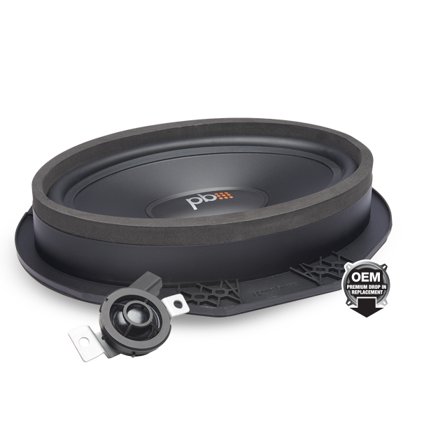PowerBass OE69C-FD 6x9" Ford/Lincoln OEM Component Speakers