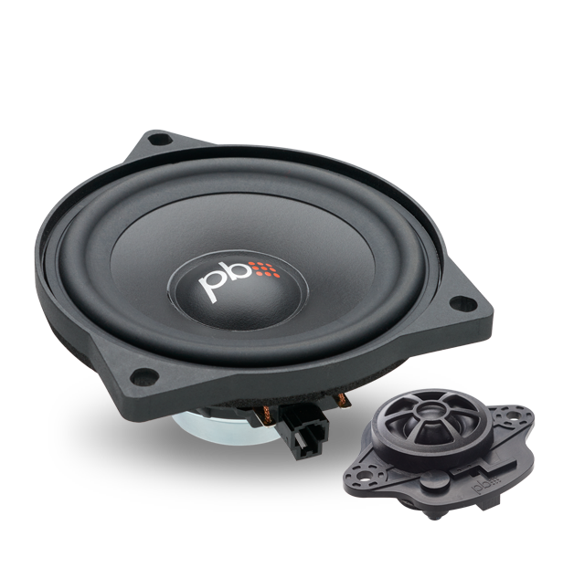 PowerBass OE40CN-T3Y 4" Tesla Center-Channel Speaker Kit