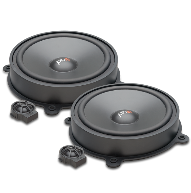 PowerBass OE8C-T3Y 8" Tesla OEM Component Speaker System