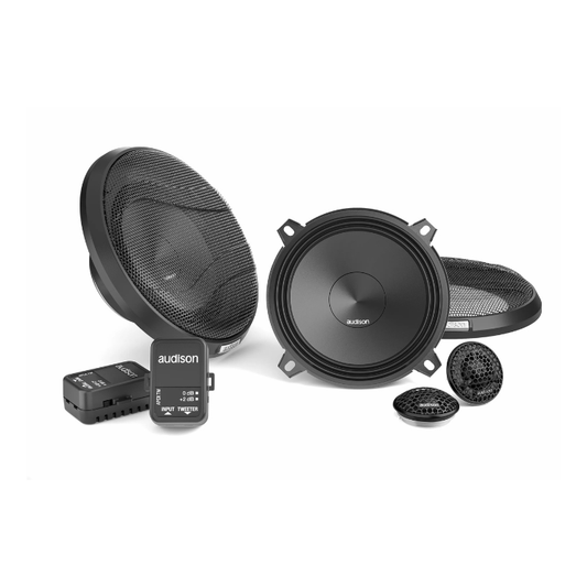 Audison APK 130 Prima 5.25" 2-Way Component Speaker System – 75W RMS (Pair)