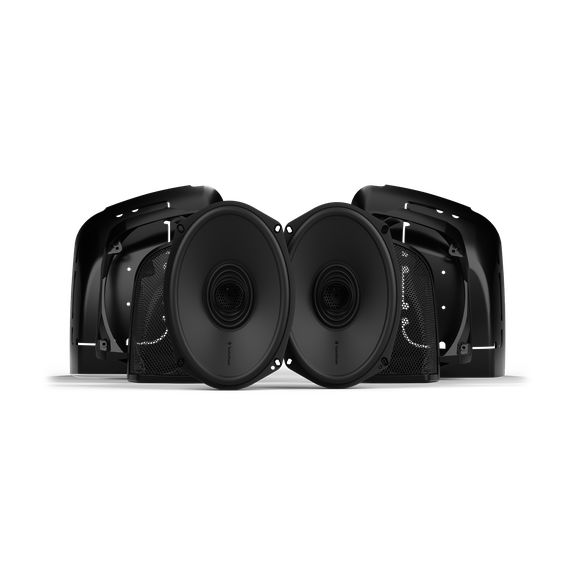 Rockford Fosgate HD14BL69 saddlebag cut-in speaker kit