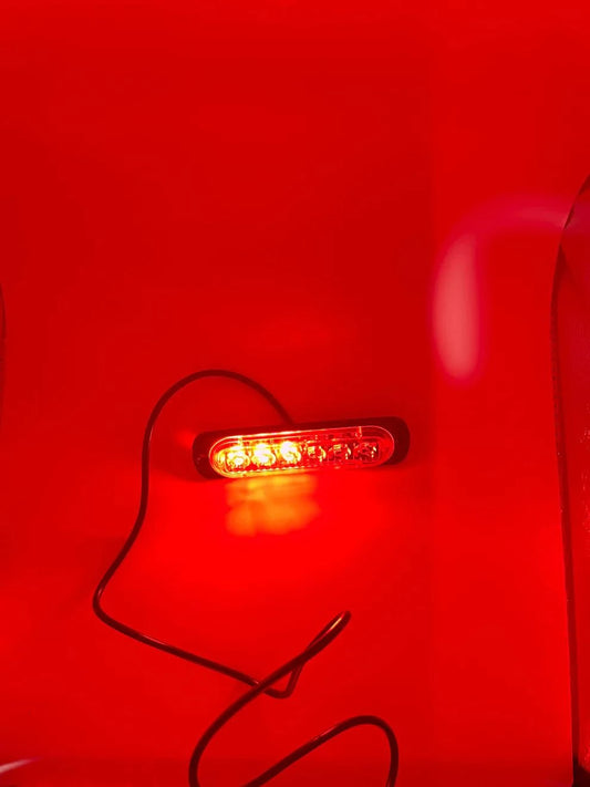 20Twenty Lighting 6 LED Emergency Strobe Lighting in Red & Blue