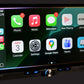 Jensen CAR140MW-R illuminated LED ring around the display