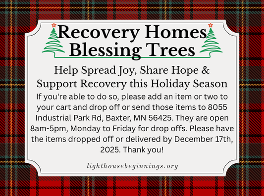 Men's Mittens/Gloves-Recovery Homes Blessing Trees