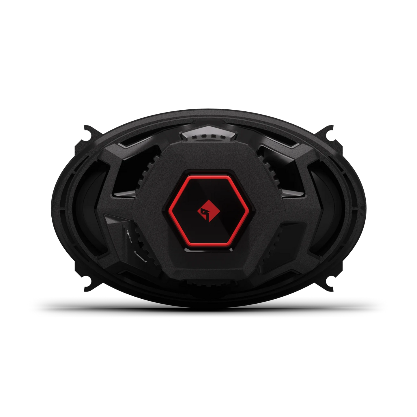 Rockford Fosgate Punch P1V2-46 4x6" 3-Way Coaxial Car Speakers – 75W RMS (Pair)