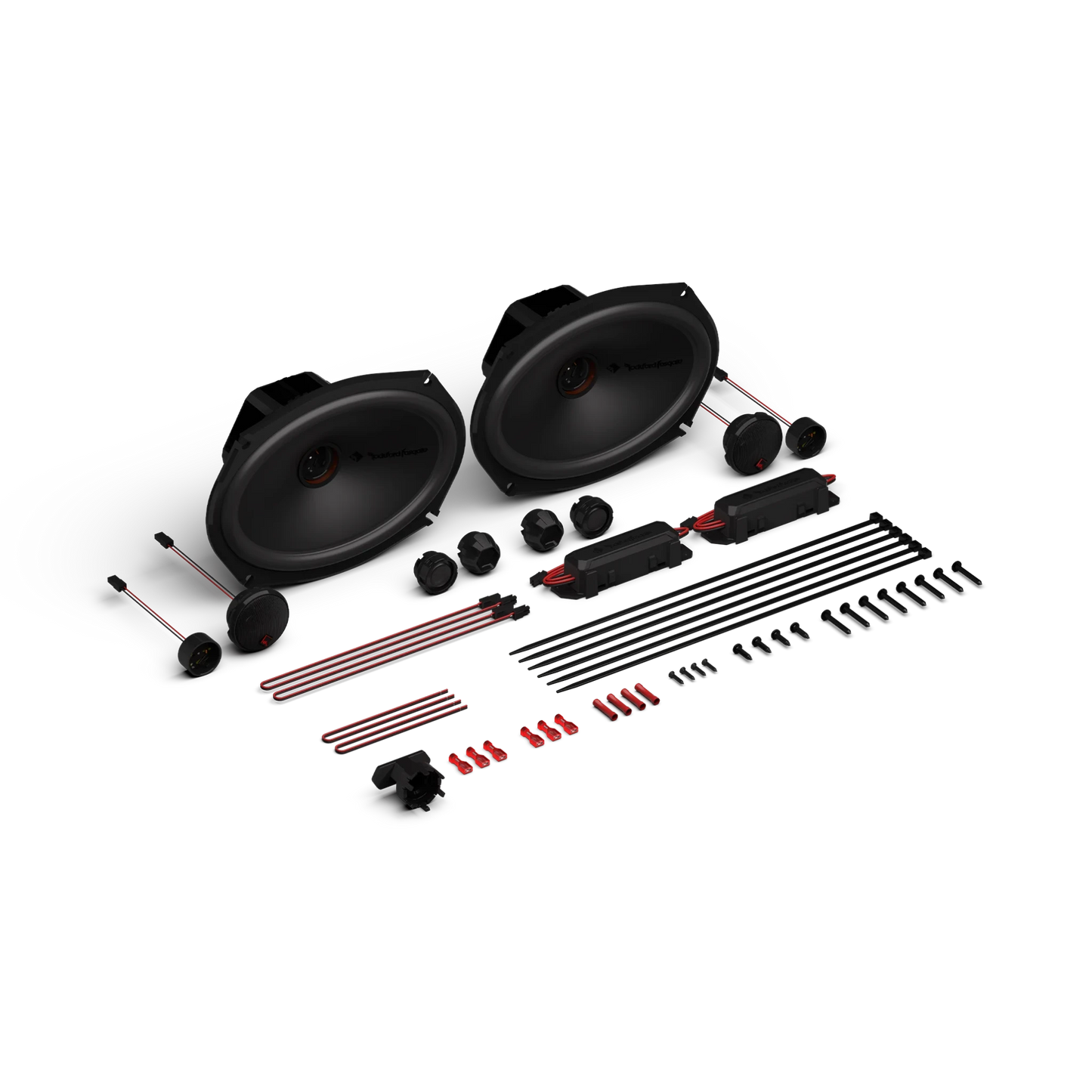 Rockford Fosgate Punch P2V2-69 6x9" Convertible Component Speakers – 75W RMS (Pair)