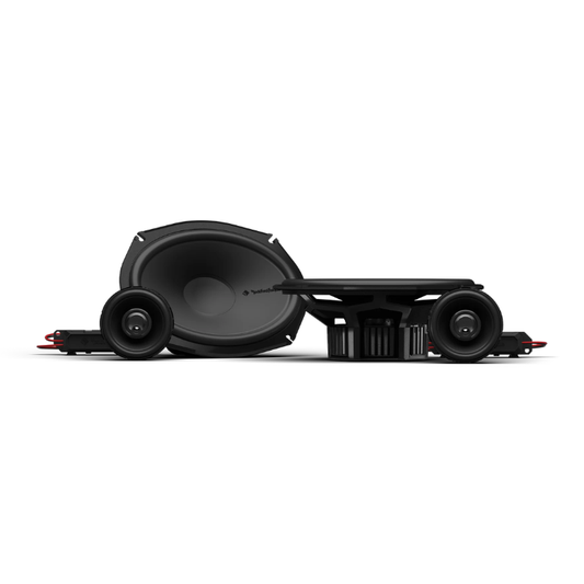 Rockford Fosgate Punch P3V2-69C3 6x9" OEM 3-Way Component Speaker System – 75W RMS (Pair)