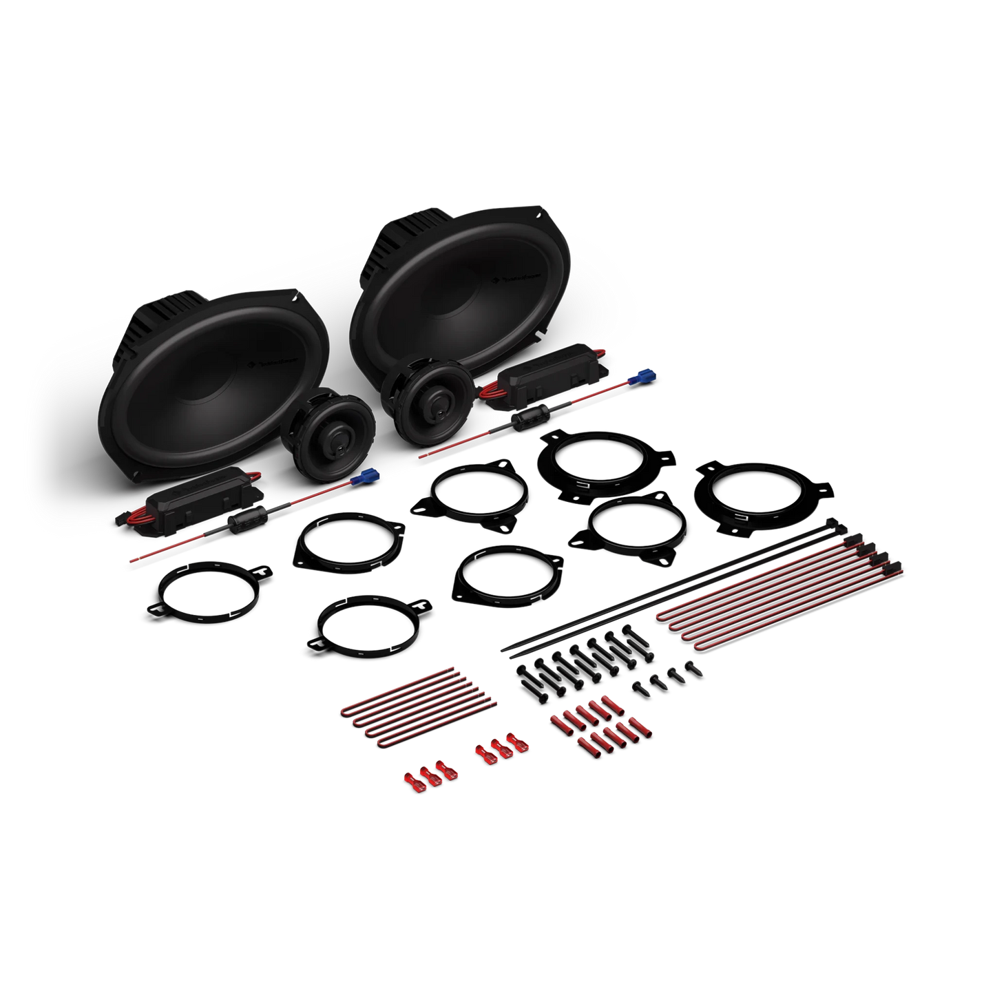 Rockford Fosgate Punch P3V2-69C3 6x9" OEM 3-Way Component Speaker System – 75W RMS (Pair)