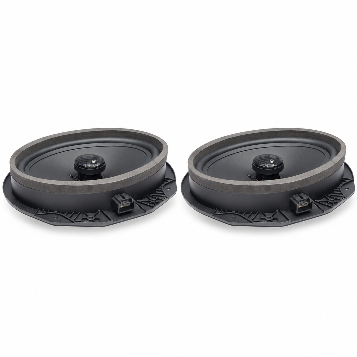 PowerBass OE692-FD 6x9" Ford/Lincoln OEM Coaxial Speakers complete set: two speakers