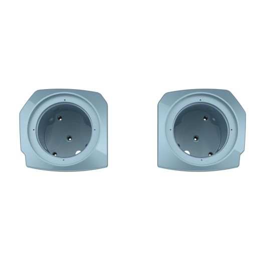 Color-Matched 6.5" Speaker Pods for 23.5+ Harley Touring