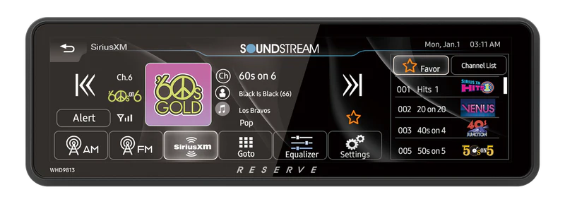 SoundStream WHD.9813 Harley Head Unit (1998-2013)