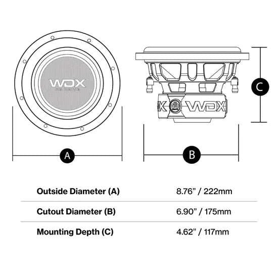 DB Drive Quad 8" Subwoofer Package