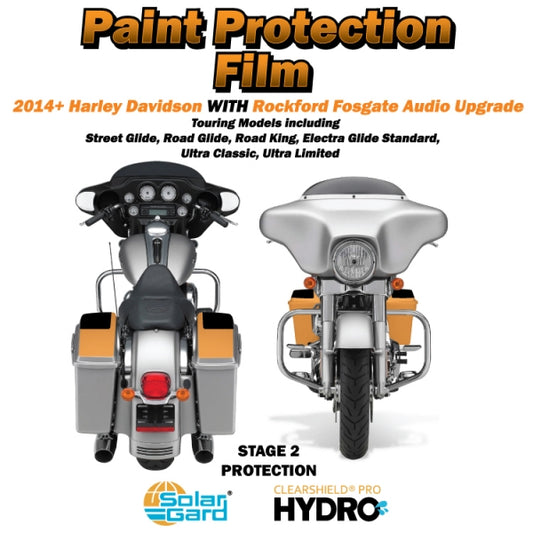 Paint Armor 2014+ Harley Davidson Stage 2 with Rockford Fosgate audio upgrade