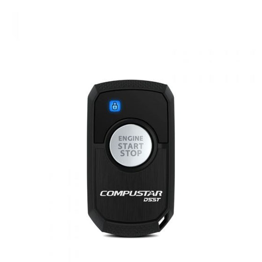 Compustar 2 Way 1B LED Replacement DSST Remote 3miles range(2WR3R-SS)