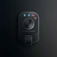 Compustar Pro R5 remote with 1-button design and proximity unlock feature displayed on a dark background.