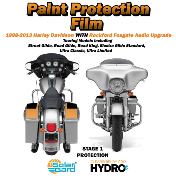 Paint Armor 1998-2013 Harley Davidson Stage 1 with Rockford Fosgate audio upgrade