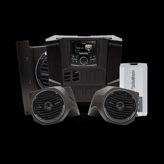 400 watt stereo, front lower speaker, and subwoofer kit for select RANGER® models